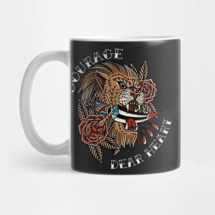 Aslan the Lion Narnia Tattoo Flash Mug